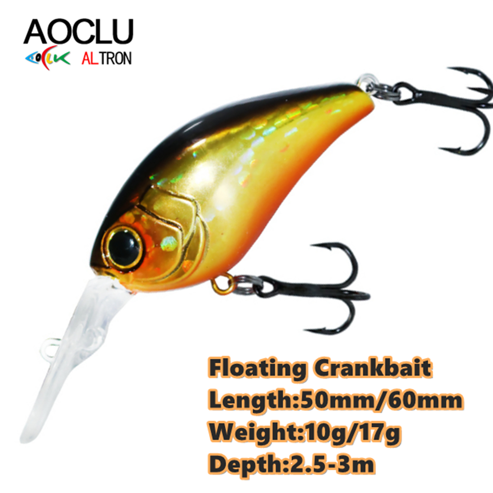 Fishing Lure Topwater - AOCLU Floating Minnow 50mm 10g 60mm