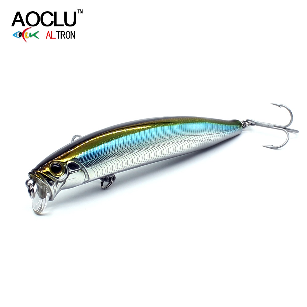 Fishing Lure Jerkbait - AOCLU Mồi Wobblers Jerkbait 10.5Cm 17G