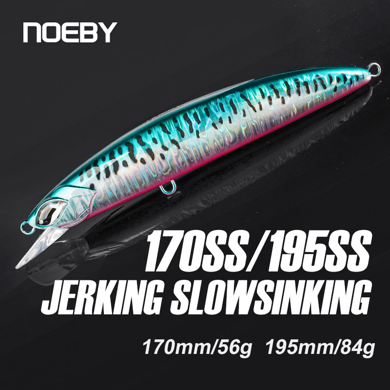 Fishing Lure Jerkbait - NOEBY Jerking Slow Sinking Minnow Fishing