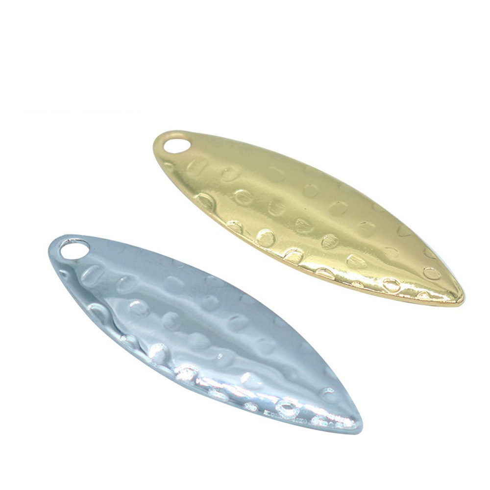 Fishing Lure Spoon - 10 Cái/lốc Lá Liễu Đầm Hố