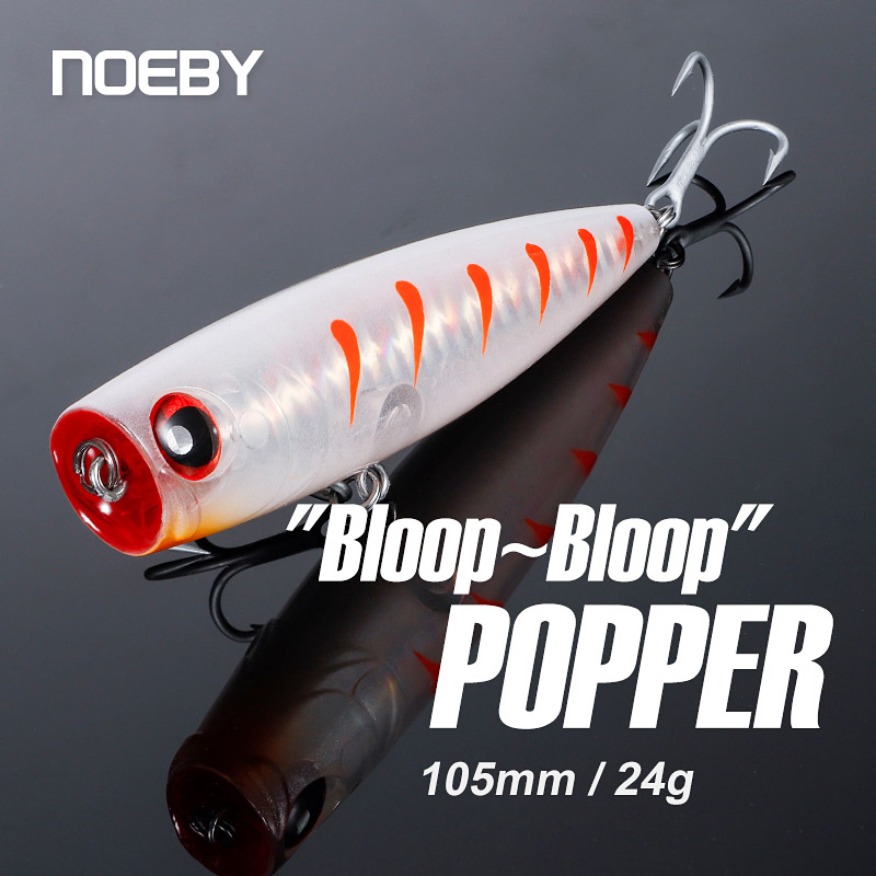 Fishing Lure Popper - Noeby 105Mm 24G Topwater Popper Mồi