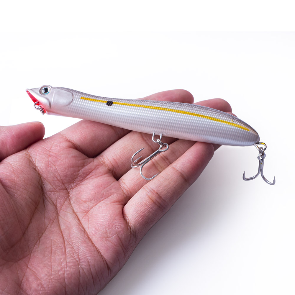Fishing Lure Topwater - 120Mm/18G Topwater Bút Chì Popper Nổi