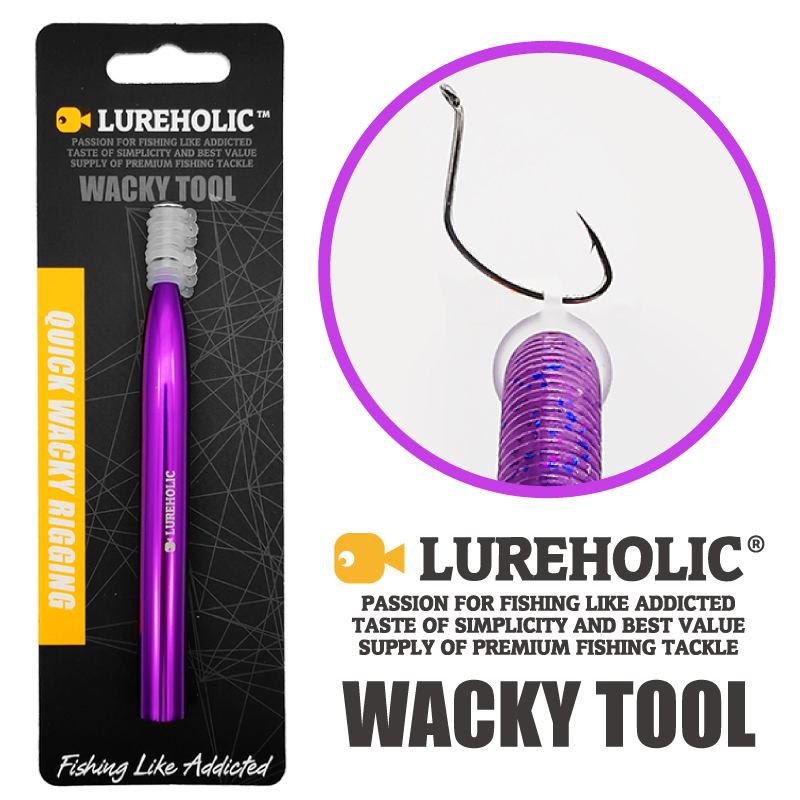 LUREHOLIC 8mm 12mm Wacky Tool  - đánh giá và giá Fishing Lure Kit