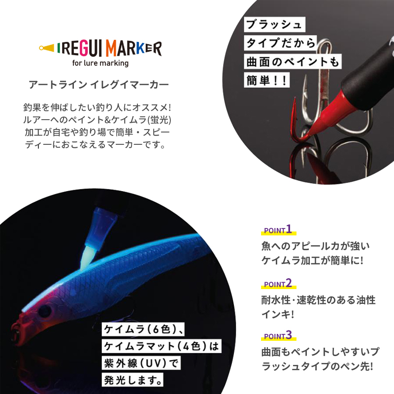 New Fishing Tool UV Fluorescen - đánh giá và giá Fishing Lure Kit