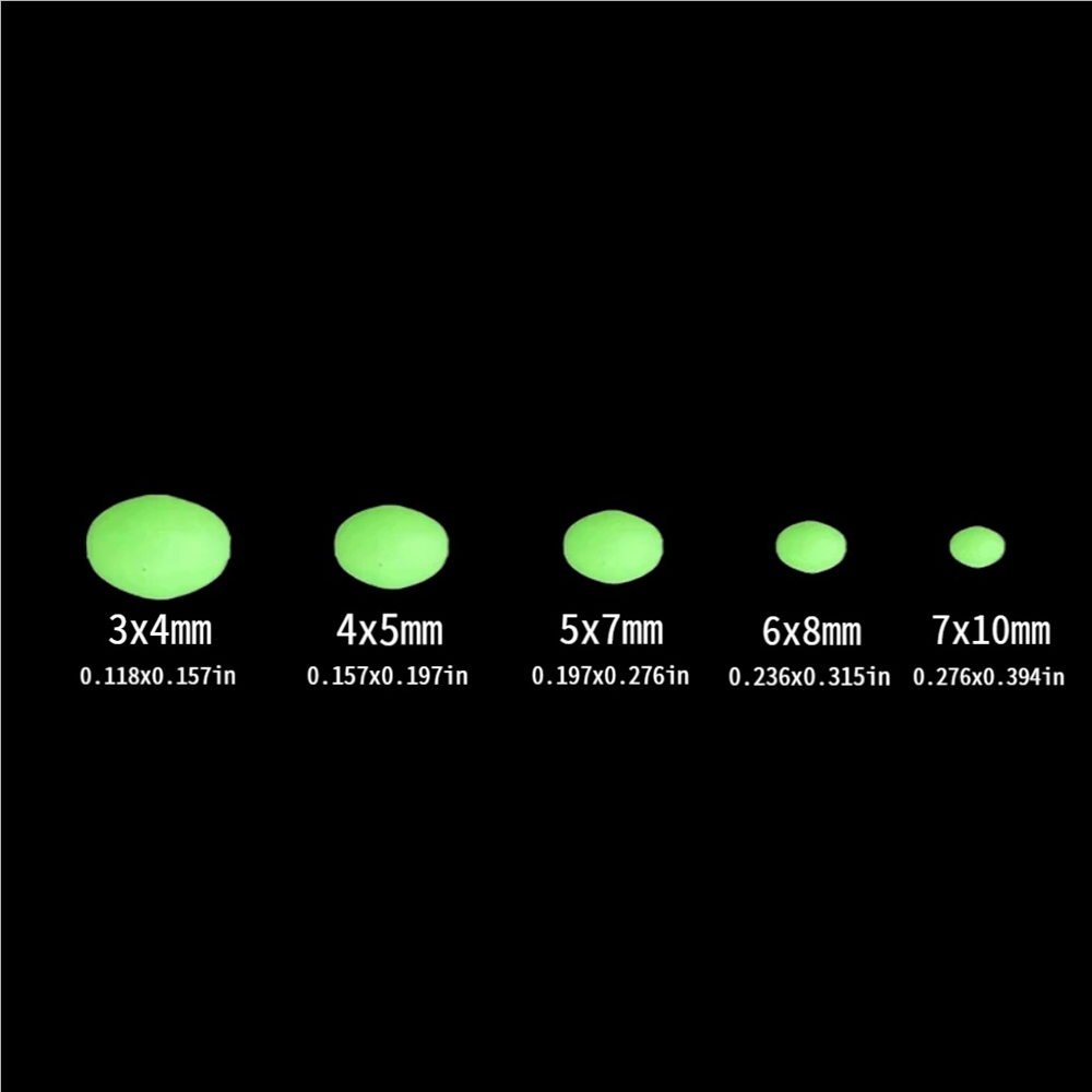 375Pcs/Set Night Luminous Fish - đánh giá và giá Fishing Lure Soft Plastic