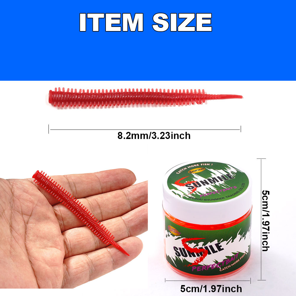 SUNMILE 10pcs Sand Worm Lures  - đánh giá và giá Fishing Lure Soft Plastic