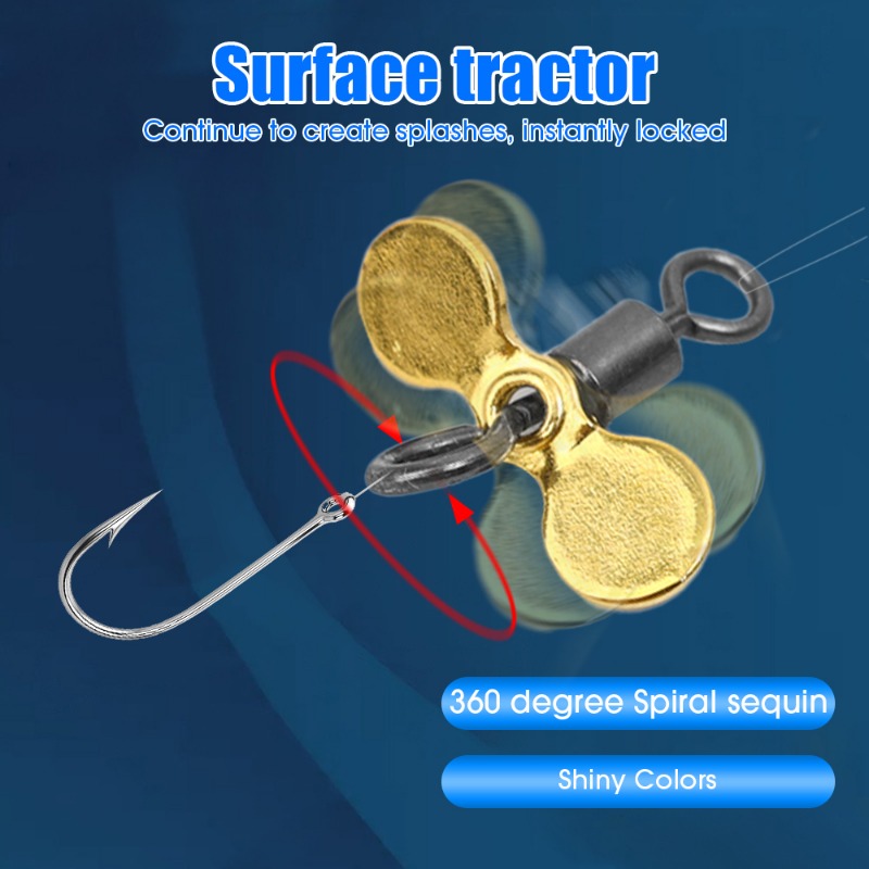 Plug Casting Fishing Propeller - đánh giá và giá Fishing Lure Blade Bait