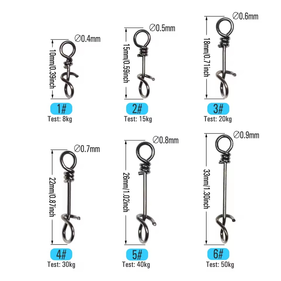 50PCS 10mm ~ 33mm Stainless St - đánh giá và giá Fishing Lure Accessories