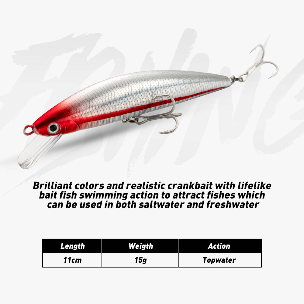 Fishing Lure Sinking Minnow 13 - đánh giá và giá Fishing Lure Jerkbait