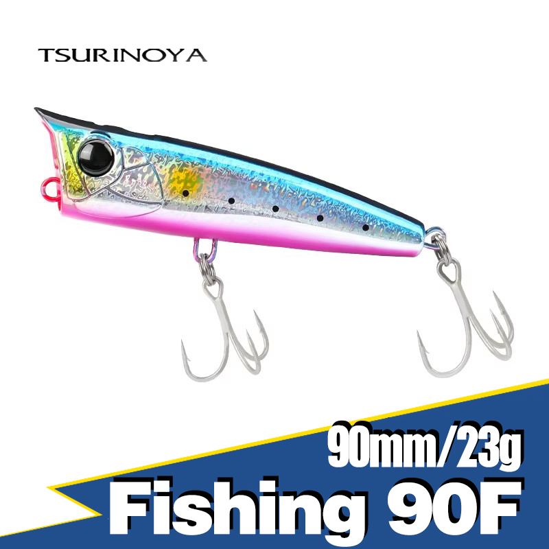 TSURINOYA 90Mm 23G Topwater Po - đánh giá và giá Fishing Lure Popper