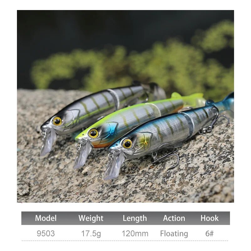 Kingdom Multi Jointed Fishing  - đánh giá và giá Fishing Lure Topwater