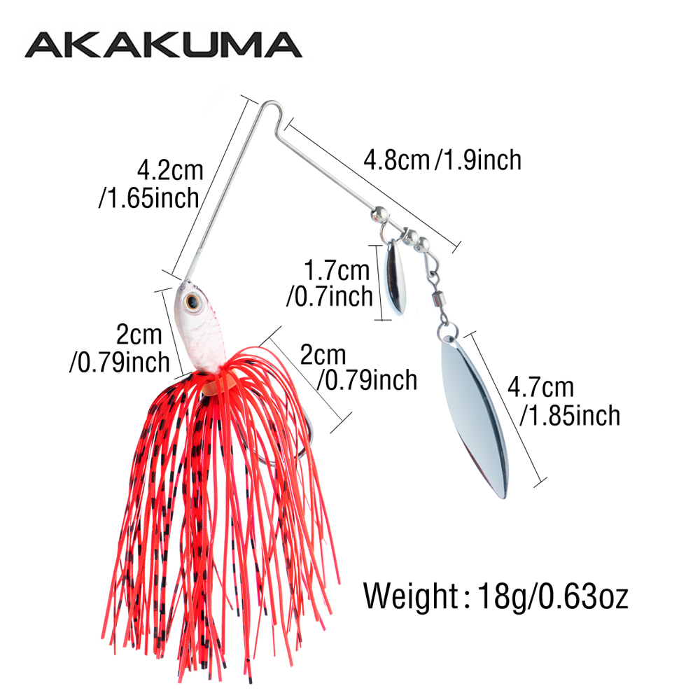 4pcs 18g Spinnerbait Fishing L - đánh giá và giá Fishing Lure Blade Bait