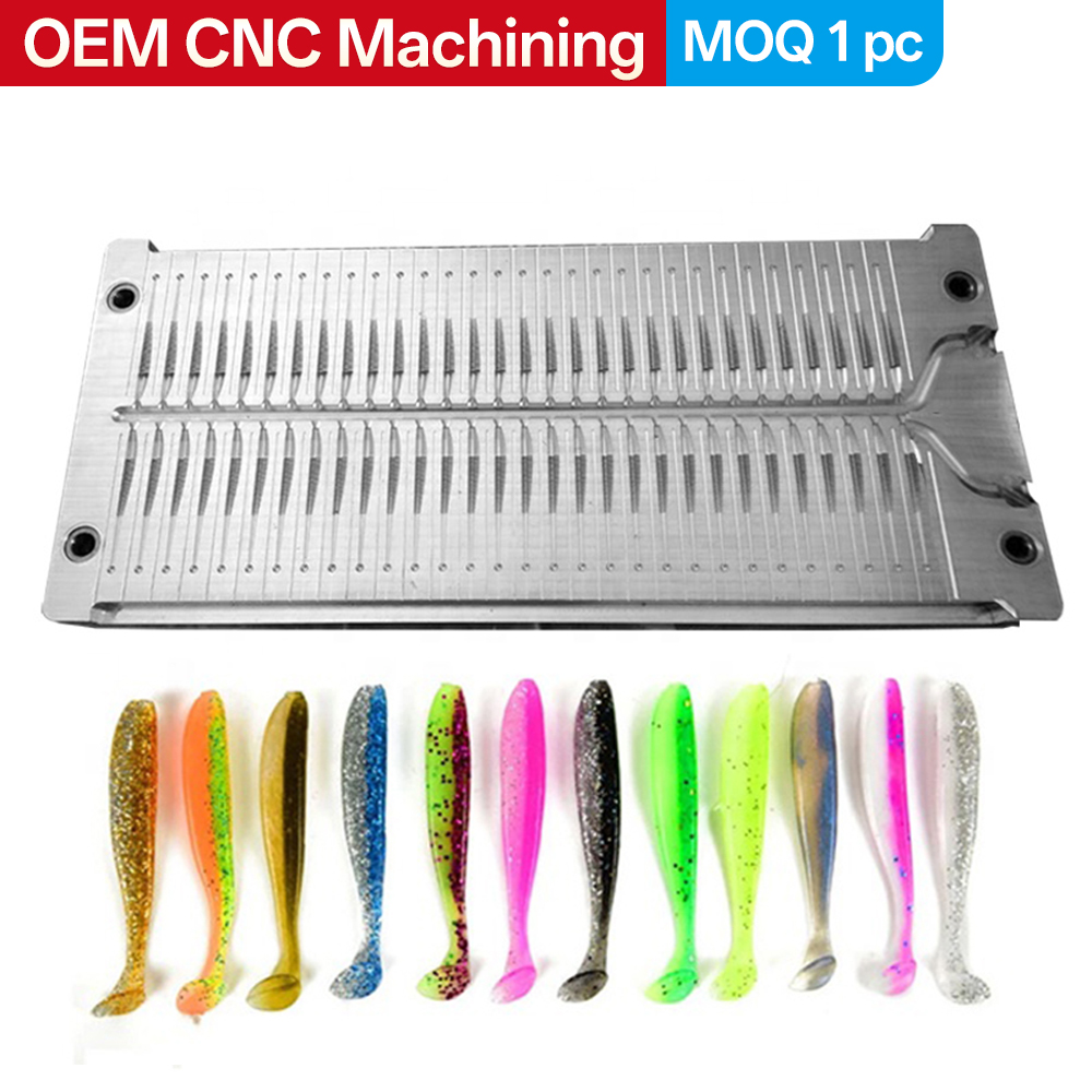 Custom Injection Molded Soft F - đánh giá và giá Fishing Lure Soft Plastic