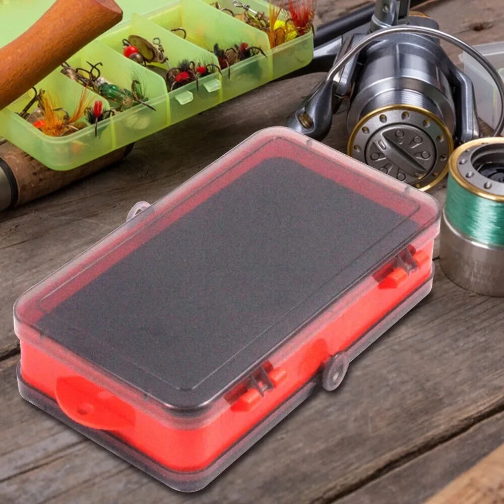 Portable Double Sided Split Ba - đánh giá và giá Fishing Lure Soft Plastic
