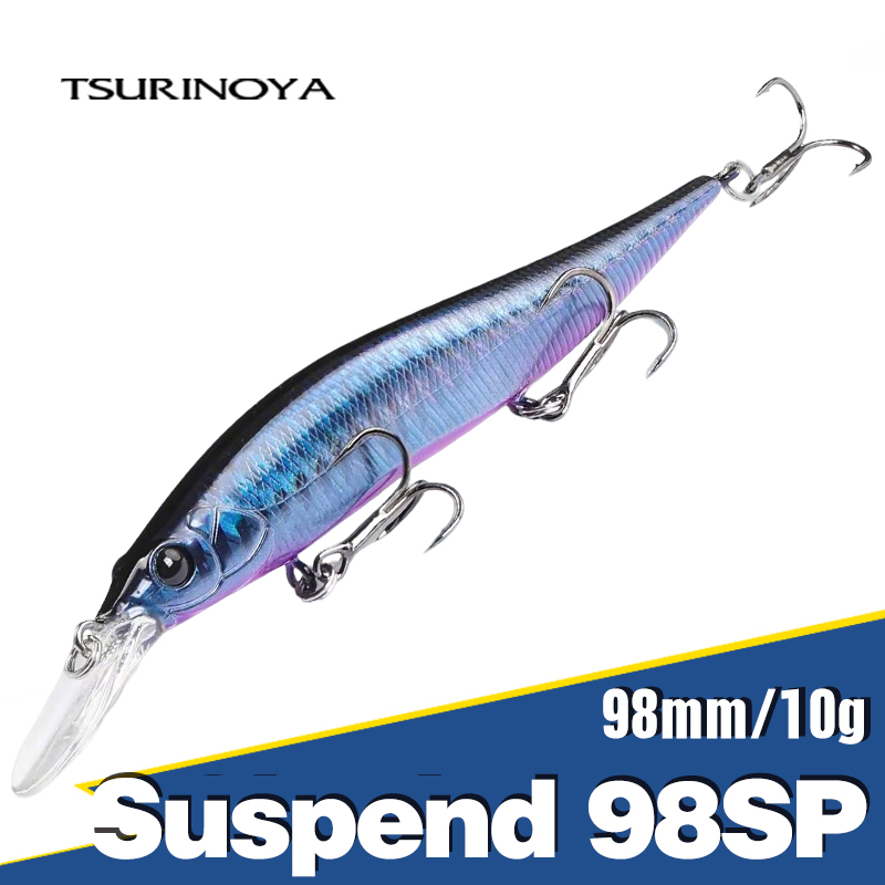 TSURINOYA Suspend Minnow AUROR - đánh giá và giá Fishing Lure Swimbait