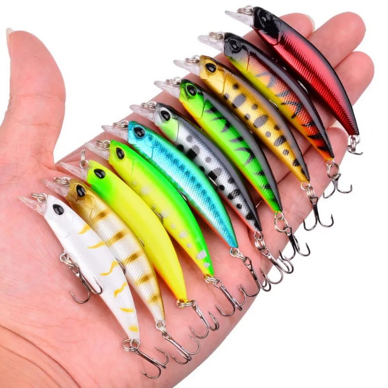 3/5/8PCS Random Fishing Lure S - đánh giá và giá Fishing Lure Jerkbait