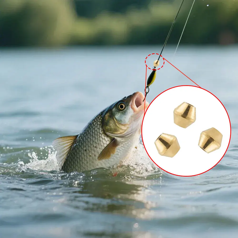 40pcs DIY Lure Brass Fishing B - đánh giá và giá Fishing Lure Spinner