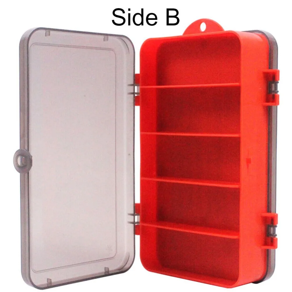 Portable Double Sided Split Ba - đánh giá và giá Fishing Lure Soft Plastic