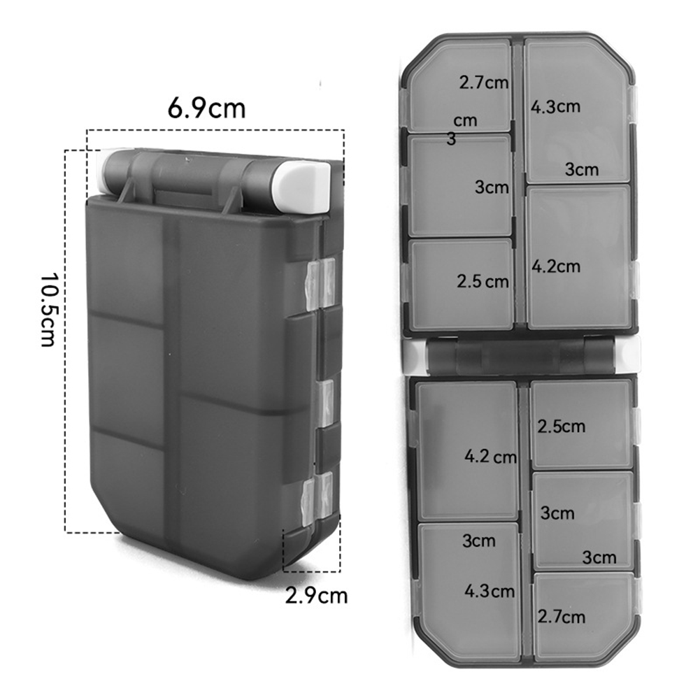 Fishing Tackle Box Double-Side - đánh giá và giá Fishing Lure Box