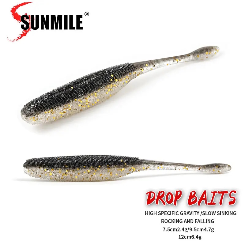 SUNMILE Fishing Lures Drop Sof - đánh giá và giá Fishing Lure Swimbait