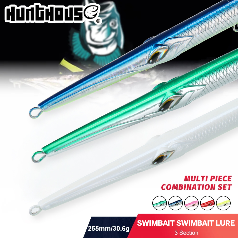 Hunthouse 3PCS Swimbait 255 Pe - đánh giá và giá Fishing Lure Swimbait