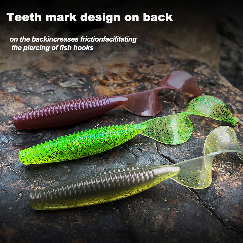 GUIDE POST 2.0/2.5/3.0inch Sof - đánh giá và giá Fishing Lure Soft Plastic