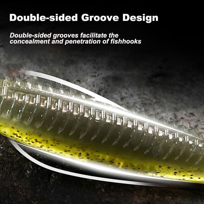 GUIDE POST 2.0/2.5/3.0inch Sof - đánh giá và giá Fishing Lure Soft Plastic