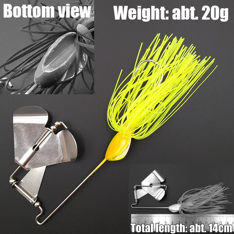 wusanban Lunker Spinner Baits  - đánh giá và giá Fishing Lure Blade Bait
