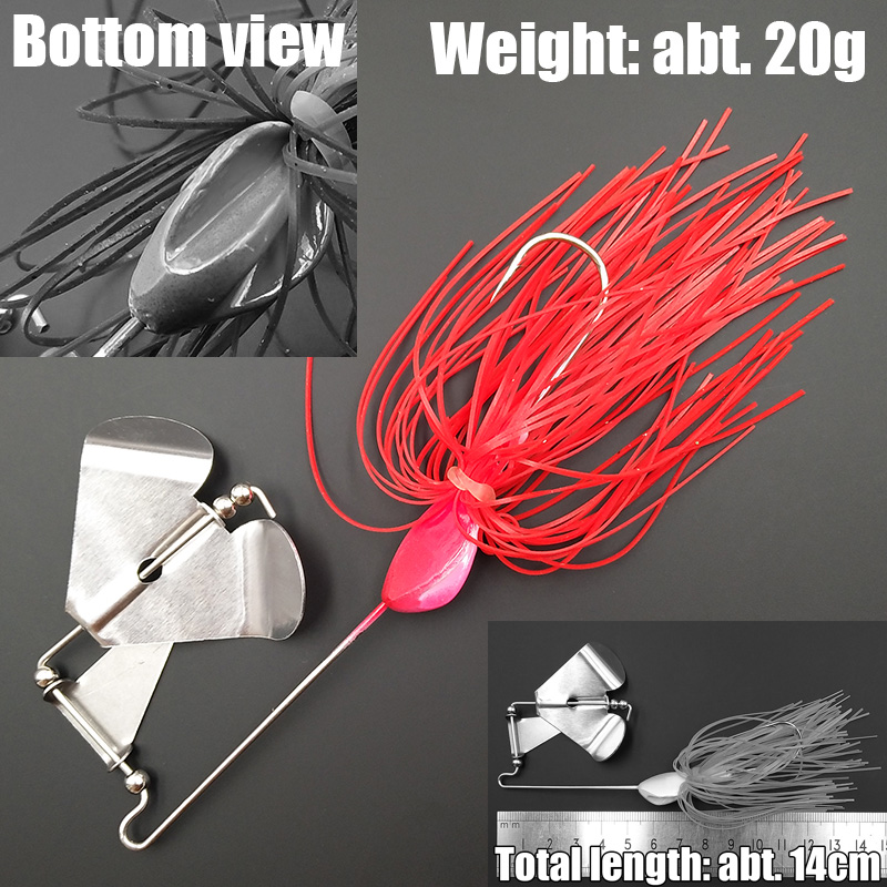 wusanban Lunker Spinner Baits  - đánh giá và giá Fishing Lure Blade Bait