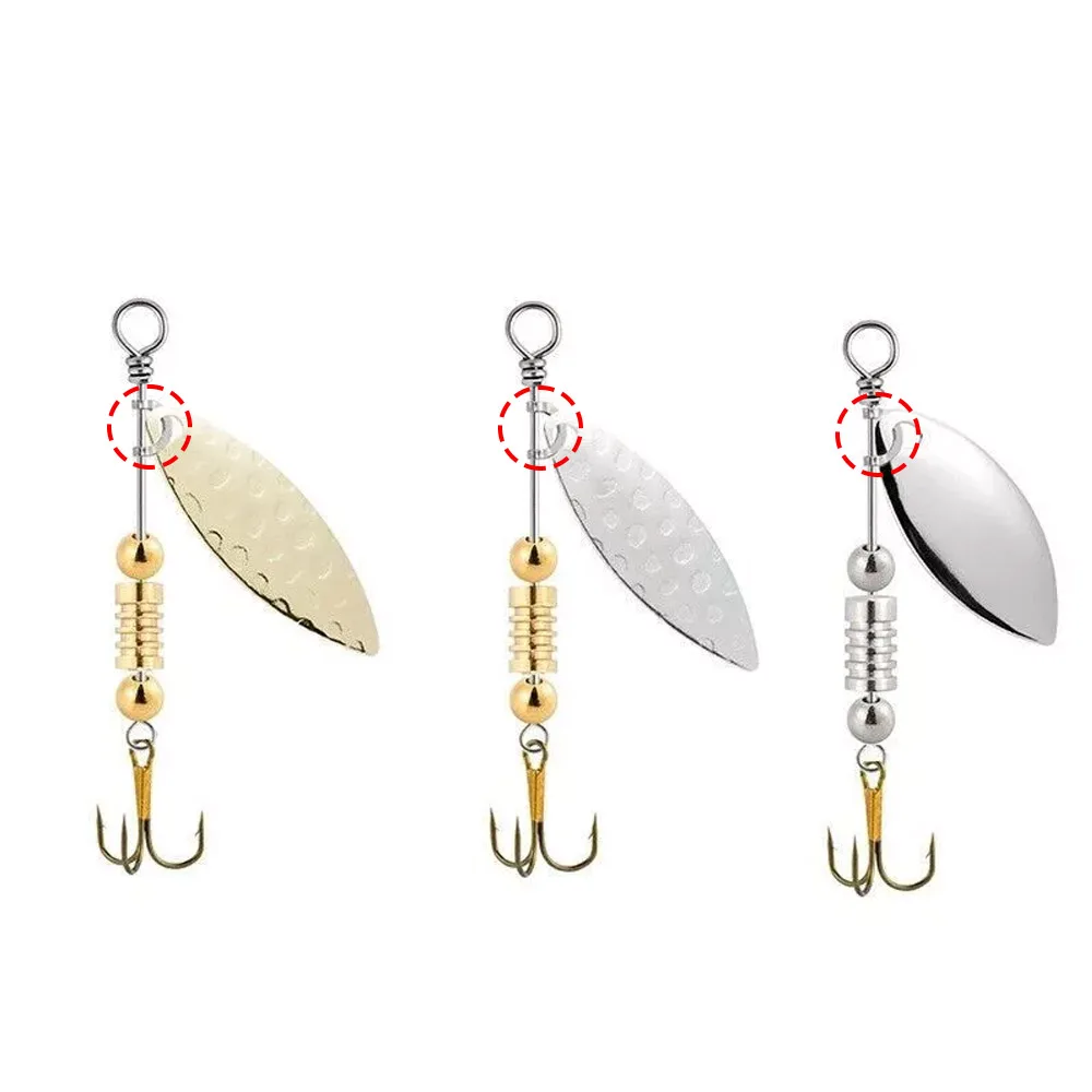 100pcs Fishing U Shaped Fixed  - đánh giá và giá Fishing Lure Spinner