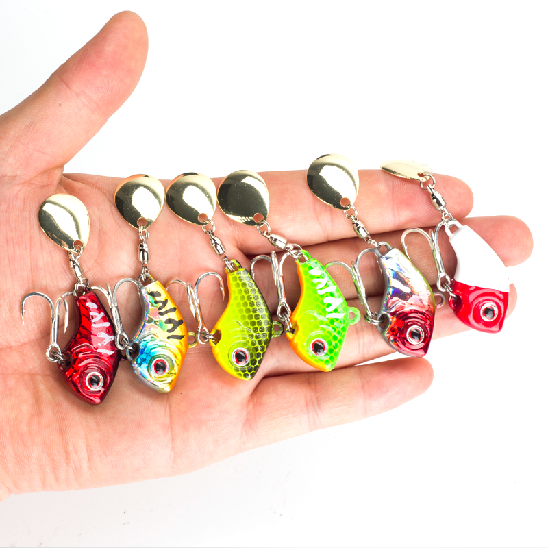 6PC 5g/7g/10g/14g/20g Rotating - đánh giá và giá Fishing Lure Spinnerbait