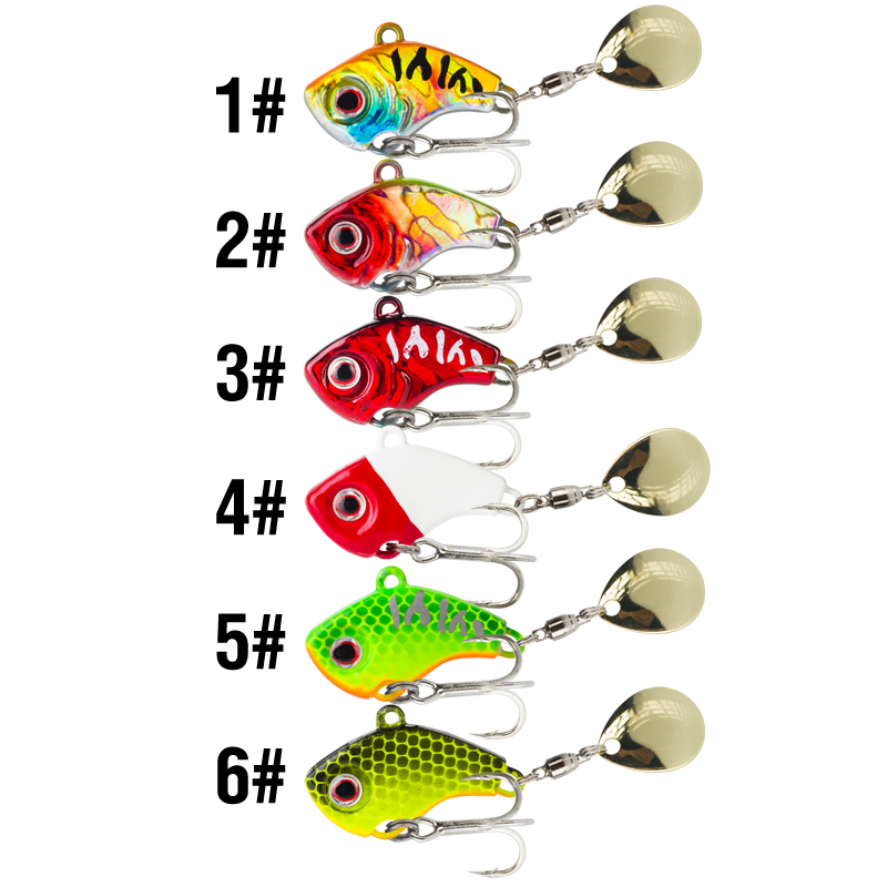 6PC 5g/7g/10g/14g/20g Rotating - đánh giá và giá Fishing Lure Spinnerbait
