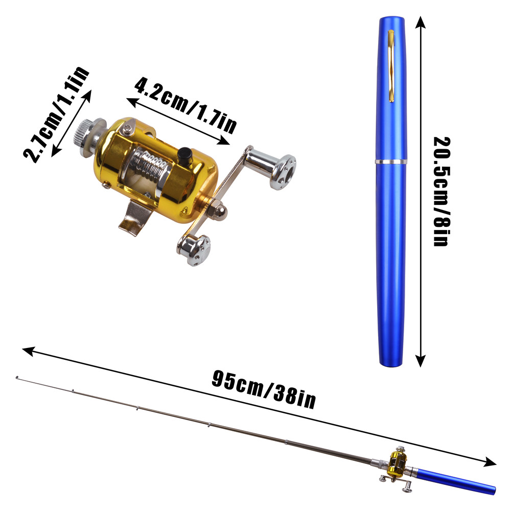 Mini ice fishing rod Combo wit - đánh giá và giá Fishing Lure Jig